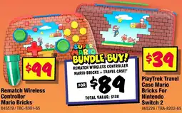 JB Hi-Fi Rematch Wireless Controller Mario Bricks offer