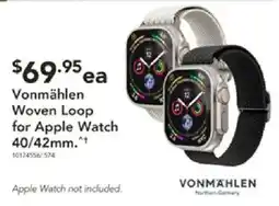 Harvey Norman Vonmahlen Woven Loop for Apple Watch 40/42mm offer