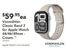 Harvey Norman Vonmahlen Classic Band 2 for Apple Watch offer