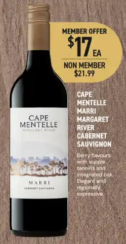 Dan Murphy's Cape Mentelle Marri Cabernet Sauvignon offer