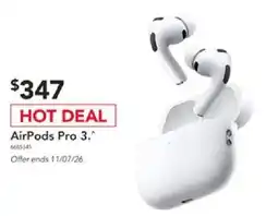Harvey Norman AirPods Pro 3 offer