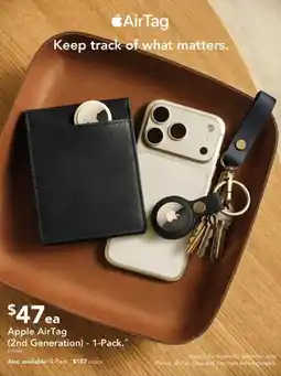 Harvey Norman Apple AirTag (2nd Generation) offer