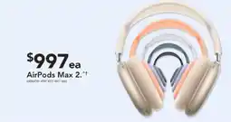 Harvey Norman AirPods Max 2. offer