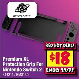 JB Hi-Fi 3rd Earth Premium XL Protection Grip For Nintendo Switch 2 offer