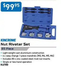 Kincrome Kincrome Nut Riveter Set offer