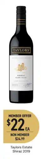 Dan Murphy's Taylors Estate Shiraz 2019 offer