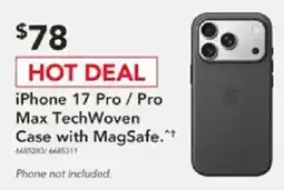 Harvey Norman iPhone 17 Pro / Pro Max TechWoven Case with MagSafe offer