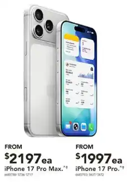 Harvey Norman iPhone 17 Pro offer
