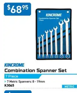 Kincrome Kincrome Combination Spanner Set offer