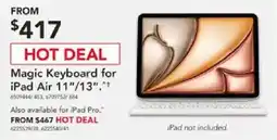 Harvey Norman Magic Keyboard for iPad Air 11"/13" offer