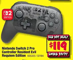 JB Hi-Fi Nintendo Switch 2 Pro Controller Resident Evil Requiem Edition offer