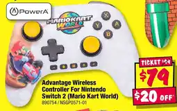 JB Hi-Fi Powera Advantage Wireless Controller For Nintendo Switch 2 (Mario Kart World) offer