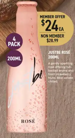 Dan Murphy's Justbe Rosé offer