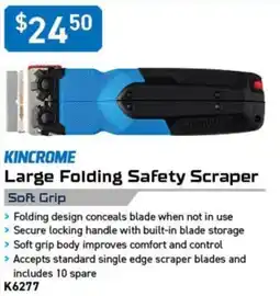 Kincrome Kincrome Large Folding Safety Scraper offer