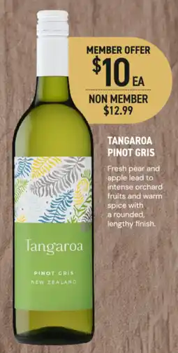 Dan Murphy's Tangaroa Pinot Gris offer