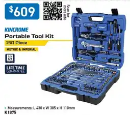 Kincrome Kincrome Portable Tool Kit offer