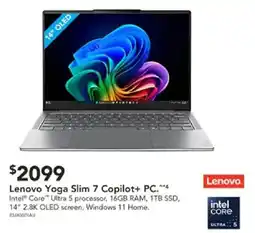 Harvey Norman Lenovo Yoga Slim 7 Copilot+ PC offer