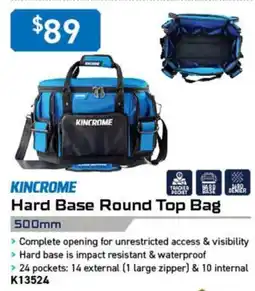 Kincrome Kincrome Hard Base Round Top Bag offer