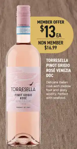 Dan Murphy's Torresella Pinot Grigio Rosé offer
