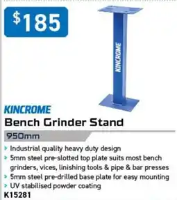 Kincrome Kincrome Bench Grinder Stand offer
