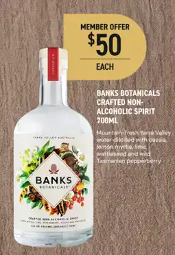 Dan Murphy's Banks Botanicals Crafted Non-Alcoholic Spirit offer