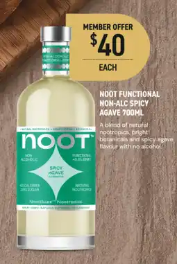 Dan Murphy's Noot Functional Spicy Agave offer