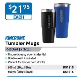 Kincrome Kincrome Tumbler Mugs offer