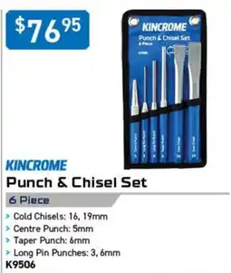 Kincrome Kincrome Punch & Chisel Set offer