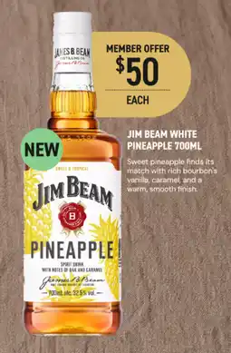 Dan Murphy's Jim Beam White Pineapple offer
