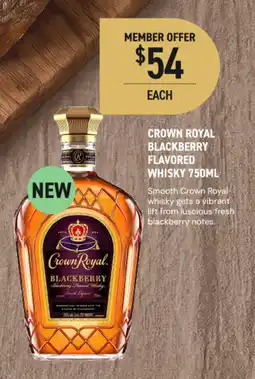 Dan Murphy's Crown Royal Blackberry Flavored Whisky offer