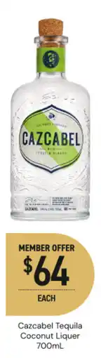 Dan Murphy's Cazcabel Tequila Coconut Liqueur offer