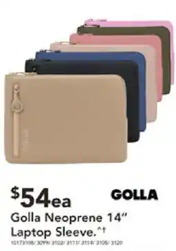 Harvey Norman Golla Neoprene 14" Laptop Sleeve offer