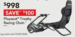 Harvey Norman Playseat® Trophy Racing Chair offer