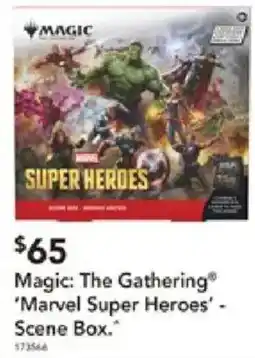 Harvey Norman Magic: The Gathering® 'Marvel Super Heroes' - Scene Box. offer