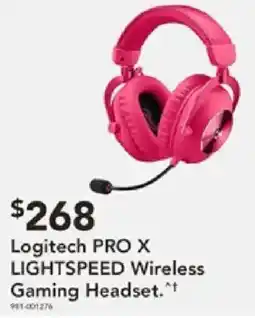 Harvey Norman Logitech PRO X LIGHTSPEED Wireless Gaming Headset offer