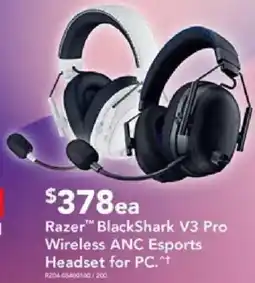 Harvey Norman Razer BlackShark V3 Pro Wireless ANC Esports Headset for PC offer