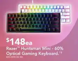Harvey Norman Razer Huntsman Mini - 60% Optical Gaming Keyboard offer