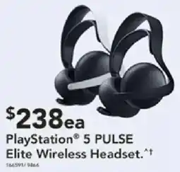 Harvey Norman PlayStation® 5 PULSE Elite Wireless Headset offer