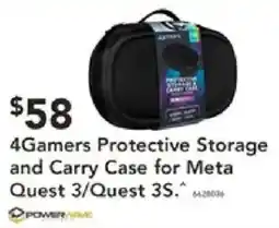 Harvey Norman 4Gamers Protective Storage and Carry Case for Meta Quest 3/Quest 3S offer