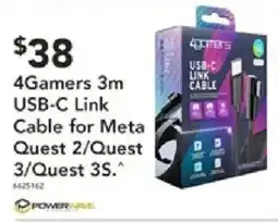 Harvey Norman 4Gamers USB-C Link Cable for Meta Quest 2/Quest 3/Quest 3S offer