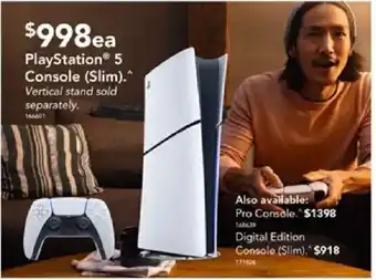Harvey Norman PlayStation 5 Console (Slim) offer