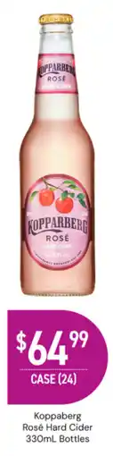 Dan Murphy's Koppaberg Rosé Hard Cider offer
