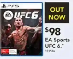 Harvey Norman EA Sports UFC 6 offer