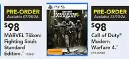 Harvey Norman Marvel Tōkon: Fighting Souls Standard Edition offer