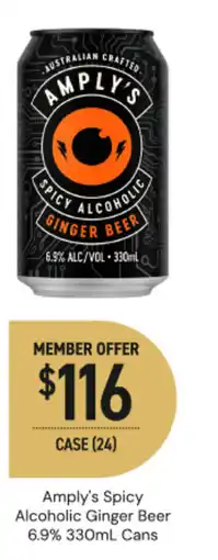 Dan Murphy's Amply's Spicy Alcoholic Ginger Beer offer