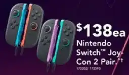 Harvey Norman Nintendo Switch™ Joy-Con 2 Pair offer