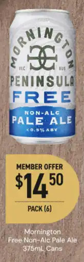 Dan Murphy's Mornington Free Non-Alc Pale Ale offer