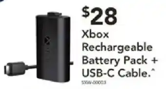 Harvey Norman Xbox Rechargeable Battery Pack offer