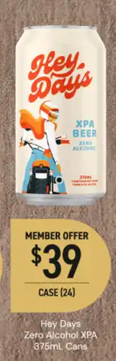 Dan Murphy's Hey Days Zero Alcohol XPA offer