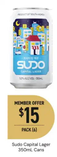 Dan Murphy's Sudo Capital Lager offer